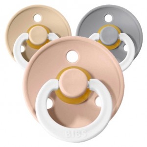 Bibs Colour Night, Taille 2 (6+ mois), Anatomique - Latex