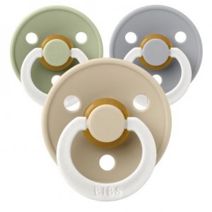 Bibs Colour Night, Taille 2 (6+ mois), Anatomique - Latex