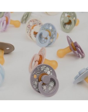 BIBS X LIBERTY, Pack de 2 Colour , Taille 1 (0-6 mois), Rond - Latex