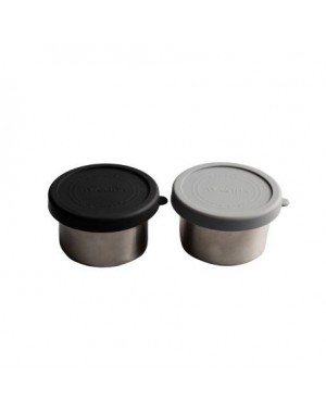 Aya&Ida, Récipients à goûter 100 ml, Dark Grey / Matte Black