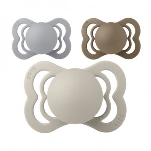 BIBS Supreme, Taille 1 (0-6 mois), Anatomique - Latex