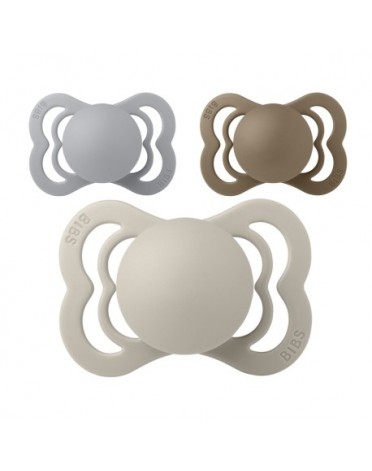 BIBS Supreme, Taille 1 (0-6 mois), Anatomique - Latex