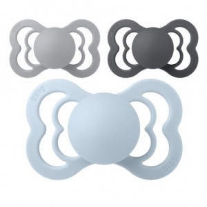 BIBS Supreme, Taille 2 (6+ mois), Anatomique - Latex