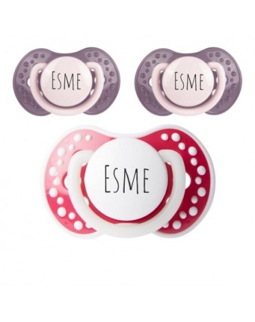 LOVI Day & Night, Taille 0 (0-3 mois), Anatomique - Silicone, Tetine personnalisée