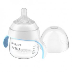 Philips Avent, Tasse d’apprentissage et biberon Natural Response, ge 6m +