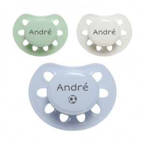 ESSKA Classic, Taille 1 (0-6 mois), Physiologique - Silicone, Tetine personnalisée