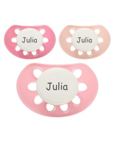 ESSKA Classique Night, Taille 2 (6+ mois), Physiologique - Silicone, Tetine personnalisée