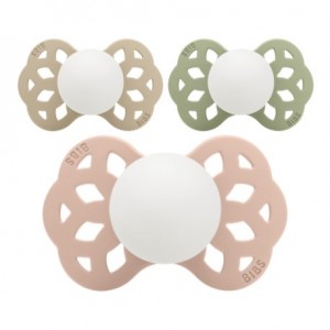 BIBS Infinity Night, Size 1 (0-6 m), Anatomique - Silicone