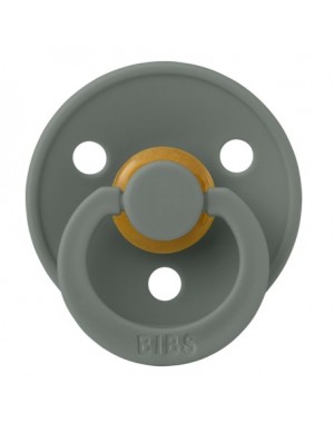 BIBS Colour, Taille 2 (6+ mois), Ronde - Latex, Tetine personnalisée