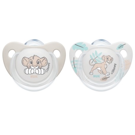 NUK Pacifier, Disney, Taille 2 (6-18 mois), Anatomical, Silicone 2-pack