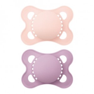 MAM Original 2 unités, Taille 1 (0-6 mois), Anatomique - Silicone