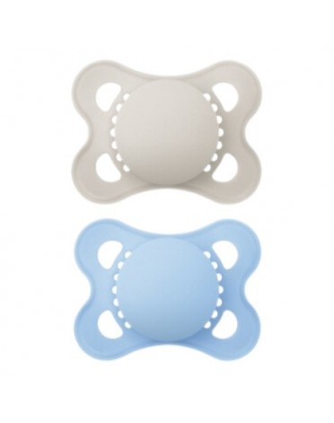 MAM Original 2 unités, Taille 1 (0-6 mois), Anatomique - Silicone
