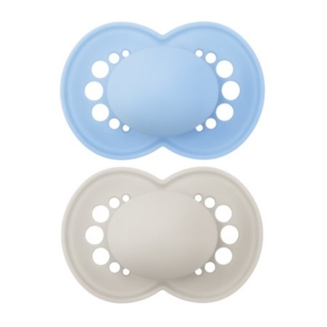 MAM Original 2 unités, Taille 2 (6-16 mois), Anatomique - Silicone MAM Original 2 unités, Taille 2 (6-16 mois), Anatomique - Silicone