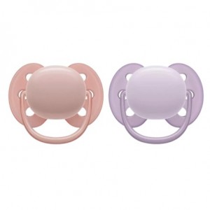 Philips Avent Ultra Soft, Taille 1 (0-6 mois), Anatomique - Silicone