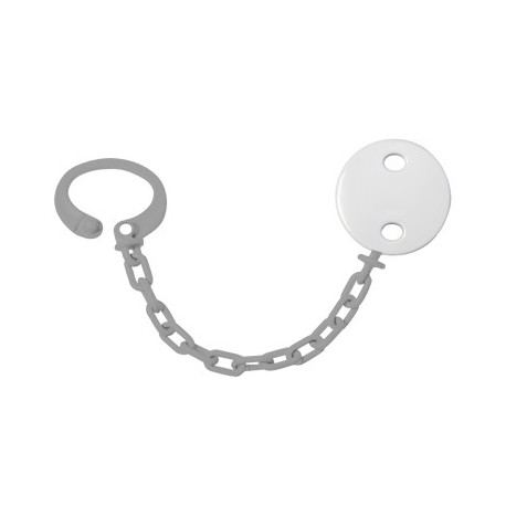 Attache-tétine personnalisée, Ronde, 2-pack, Plusieurs couleurs disponibles