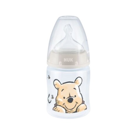 NUK First Choice, Disney, Bouteille pour bébé, Beige, 0-6 mois.