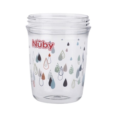 Nüby, gobelet Flip-it avec paille, 12+ mois, Grey
