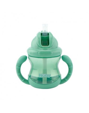 Nüby, Gobelet Flip-it avec double anse, 12+ mois, Green