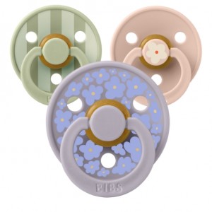BIBS Studio Line, Taille 2 (6+ mois), Ronde - Latex