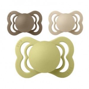 BIBS Supreme, Taille 1 (0-6 mois), Anatomique - Latex