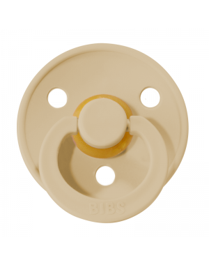BIBS Colour, Maat 1 (0-6 maanden), Rond - Latex, Speen met naam