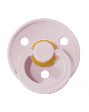 BIBS Colour, Maat 1 (0-6 maanden), Rond - Latex, Speen met naam