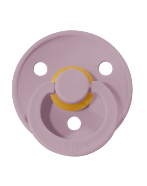 BIBS Colour, Maat 1 (0-6 maanden), Rond - Latex, Speen met naam
