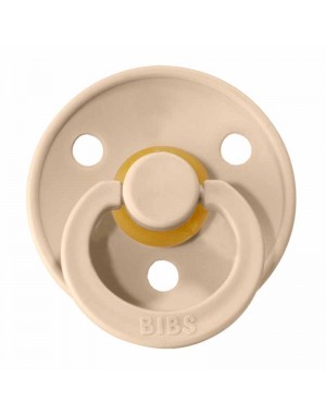 BIBS Colour, Maat 1 (0-6 maanden), Rond - Latex, Speen met naam