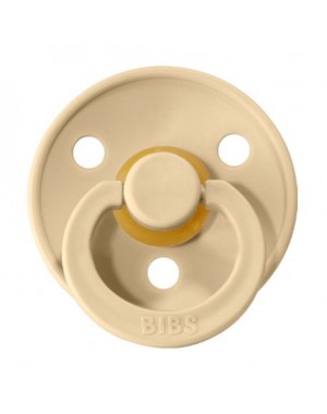 BIBS Colour, Maat 1 (0-6 maanden), Rond - Latex, Speen met naam