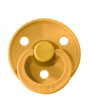 BIBS Colour, Maat 1 (0-6 maanden), Rond - Latex, Speen met naam