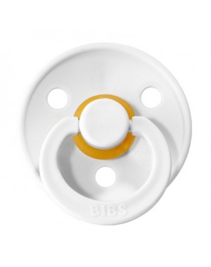 BIBS Colour, Maat 1 (0-6 maanden), Rond - Latex, Speen met naam