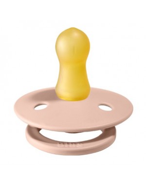 BIBS Colour, Maat 1 (0-6 maanden), Rond - Latex, Speen met naam