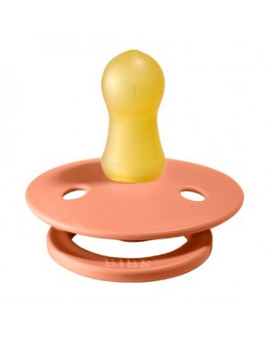 BIBS Colour, Maat 1 (0-6 maanden), Rond - Latex, Speen met naam