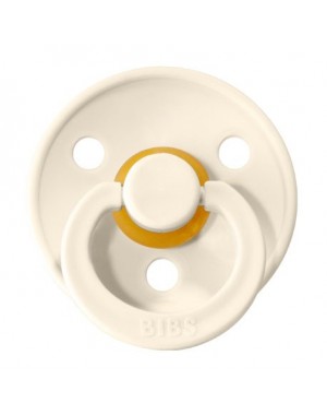 BIBS Colour, Maat 1 (0-6 maanden), Rond - Latex, Speen met naam