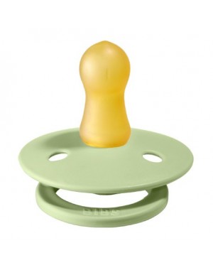 BIBS Colour, Maat 1 (0-6 maanden), Rond - Latex, Speen met naam