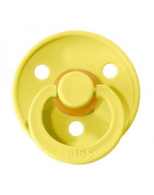 BIBS Colour, Maat 1 (0-6 maanden), Rond - Latex, Speen met naam