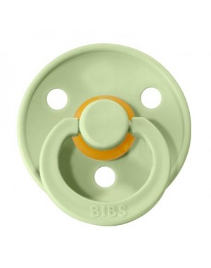 BIBS Colour, Maat 1 (0-6 maanden), Rond - Latex, Speen met naam