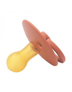 BIBS Colour, Maat 1 (0-6 maanden), Rond - Latex, Speen met naam