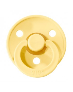 BIBS Colour, Maat 1 (0-6 maanden), Rond - Latex, Speen met naam