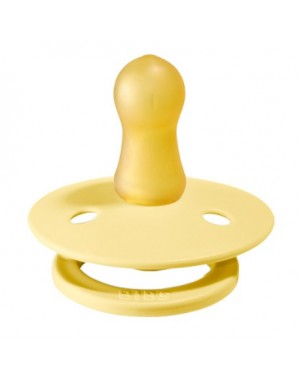 BIBS Colour, Maat 1 (0-6 maanden), Rond - Latex, Speen met naam