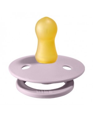 BIBS Colour, Maat 1 (0-6 maanden), Rond - Latex, Speen met naam