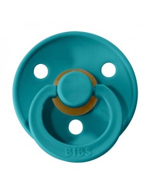 BIBS Colour, Maat 1 (0-6 maanden), Rond - Latex, Speen met naam