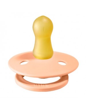 BIBS Colour, Maat 1 (0-6 maanden), Rond - Latex, Speen met naam