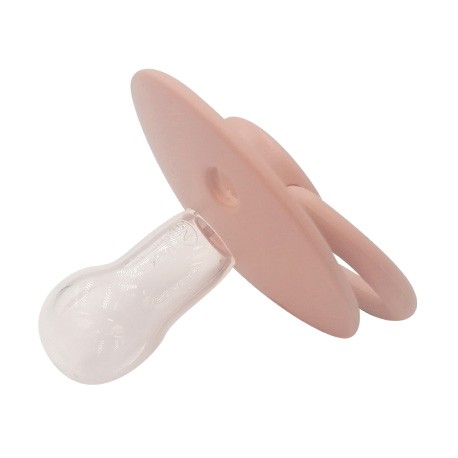 BIBS De Lux, One size (0-36 maanden), Rond - Silicone, Speen met naam