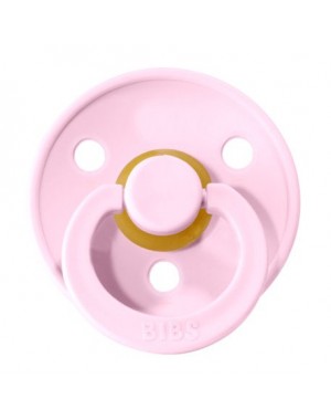 BIBS Colour, Maat 1 (0-6 maanden), Rond - Latex, Speen met naam