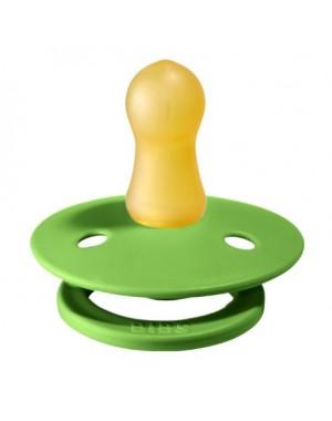 BIBS Colour, Maat 1 (0-6 maanden), Rond - Latex, Speen met naam