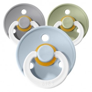 BIBS Colour Night Speen, Maat 1 (0-6 maanden), Rund - Latex