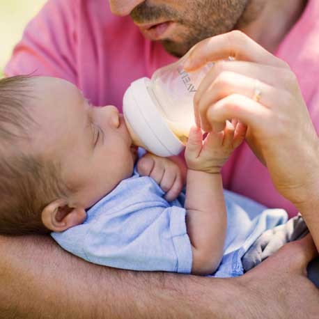 Philips Avent, Natural glazen babyfles, Transparant, Leeftijd 0m +