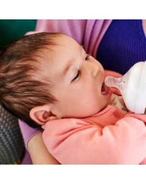 Philips Avent, Natuurlijke speen 2 stuks, Transparant, Leeftijd 1m +