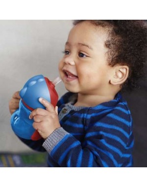 Philips Avent,  Beker met buigzaam rietje, Blauw/rood , Leeftijd 9m+